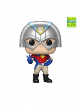 Funko POP! Television:  DC Peacemaker The series - Peacemaker with Peace sign 2022 Summer Convention